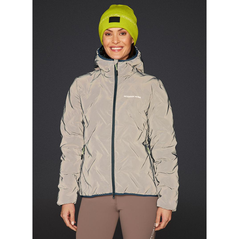 Mountain Horse Ladies Lunex Reflective Jacket - Navy-3
